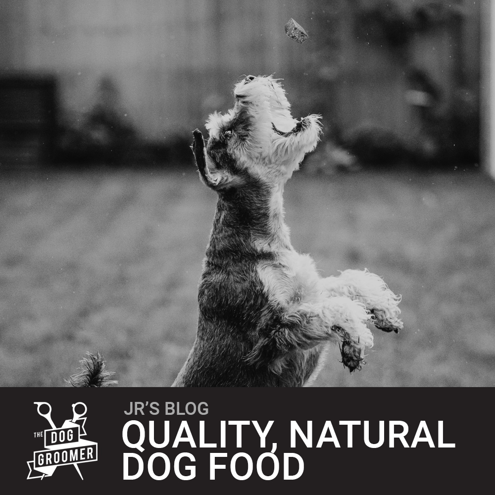 Natural, High Quality Dog Food.